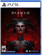 Video game case for 'Diablo III' on a PlayStation 5 console