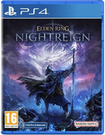 PlayStation 4 game case for 'Evening Nightreign' with a dragon design on a blue background